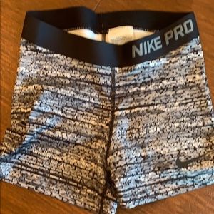 Nike Pro spandex shorts